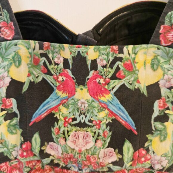 Camilla Toucan play bustier top with frill Size Small b72E - Picture 6 of 10